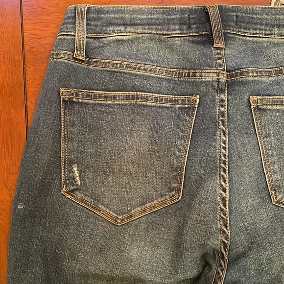 LulaRoe Distressed Denim Size 28 Excellent Preloved Condition Skinny - Picture 7 of 8